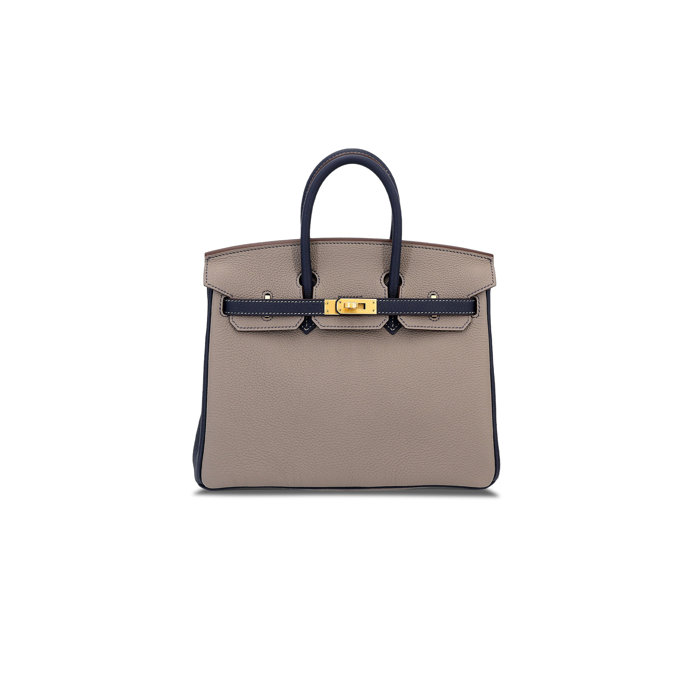 H**me5 BIRKIN 30 HSS CHEVRE CK18 ELEPHANT GREY BAG 7597206287 (30*23*15cm) Master Quality